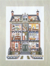 Liu Nian Jinxiu French DMC thread cross-stitch self-matching kit non-printing Doll House