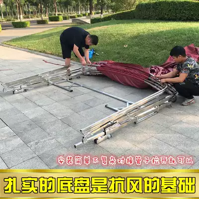 移動車庫汽車液壓摺疊伸縮停車棚家用戶外簡易車罩防曬遮陽轎車篷