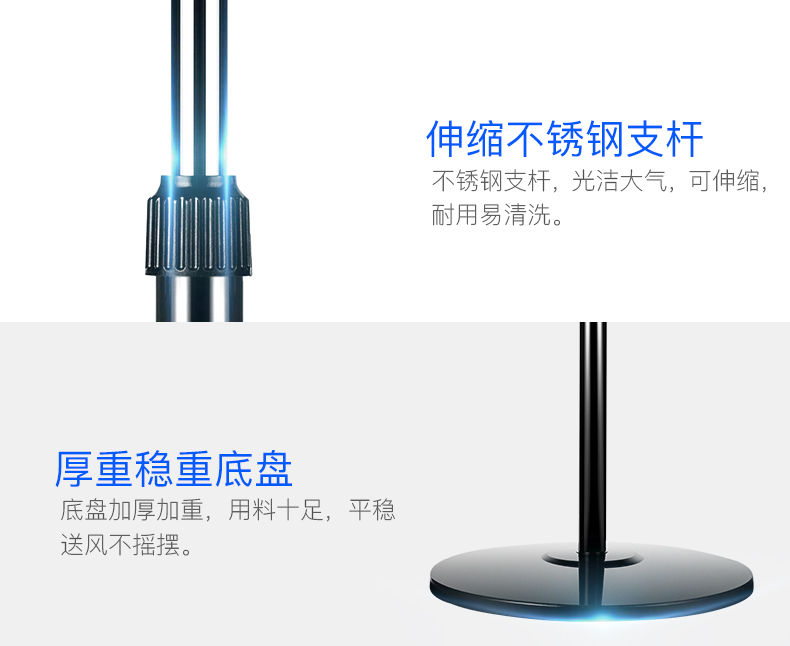 quạt hút công nghiệp tròn Chigo quạt điện máy tính để bàn dọc sàn quạt công nghiệp máy móc với gió lớn lắc đầu điều khiển từ xa vị trí quạt im lặng - Quạt điện quạt công nghiệp 3 pha