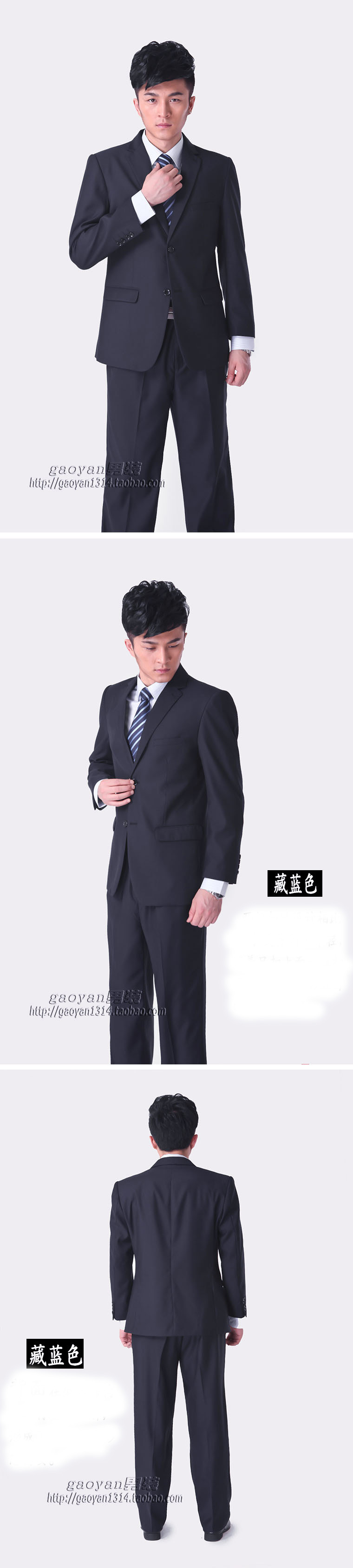 Trang phục nam công sở giản dị Phiên bản Hàn Quốc của bộ đồ tự canh chú rể ăn mặc chuyên nghiệp phù hợp với công việc quần dài nam