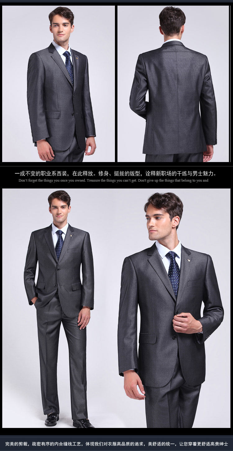 Costume homme en laine pour hiver - Ref 1578653 Image 43