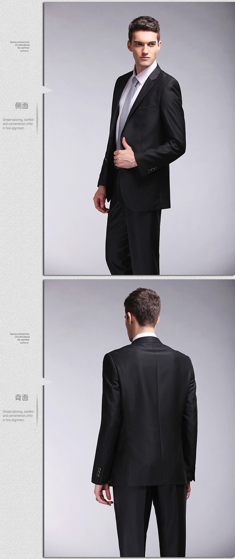 Costume homme en laine pour hiver - Ref 1578653 Image 51