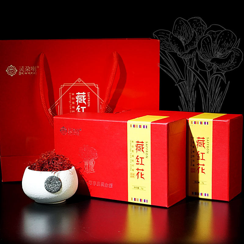 Red flower 1g2g6g authentic Tibetan zang red flower saffron west red flower with water to drink non-Iranian tea