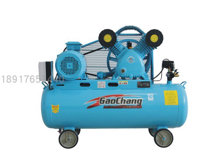 Manufacturer direct sale Gaochang 4KW piston type air compressor GC-0 6 8 air compressor 5 5HP air pump