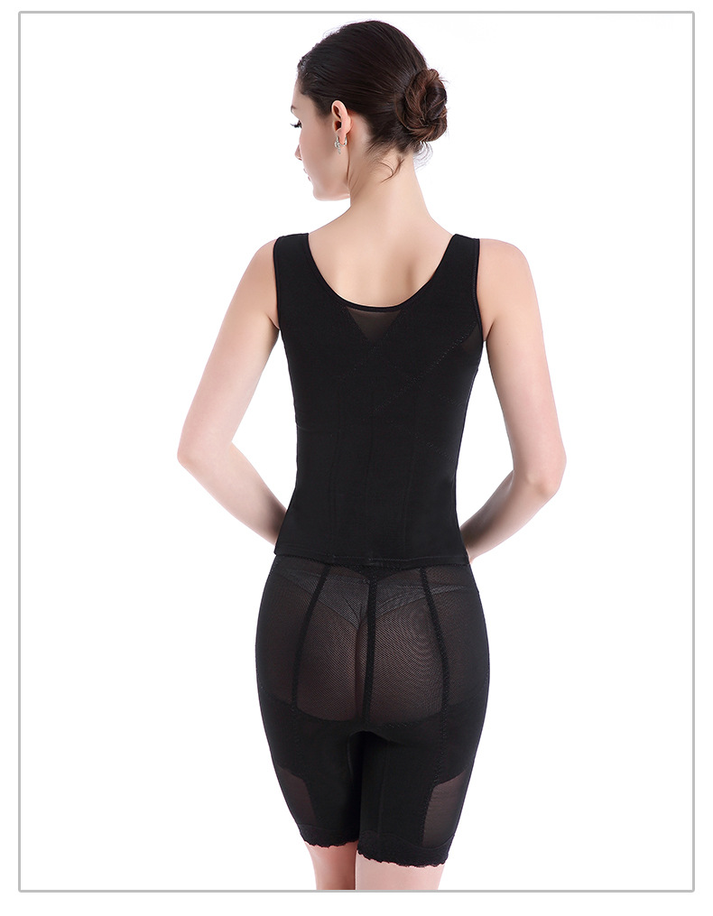 Phần mỏng Phiên bản nâng cao sau sinh của khóa bụng bụng chia phù hợp với corset corset cơ thể định hình đồ lót quần lót nữ thun lạnh