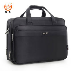 Ultra -capacity handbag computer bag business document bag men's bag Oxford canvas work business document tool package