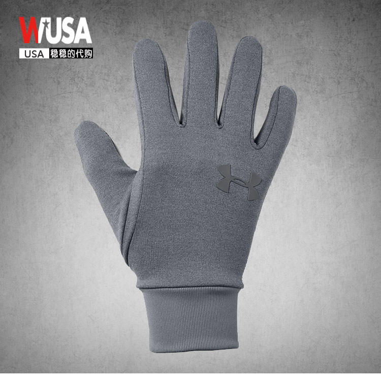 Mới mua UA Armor Một người đàn ông Dema mùa đông ấm áp trượt tuyết thể thao găng tay bảo vệ màn hình cảm ứng mềm tất ống thon gọn bắp chân