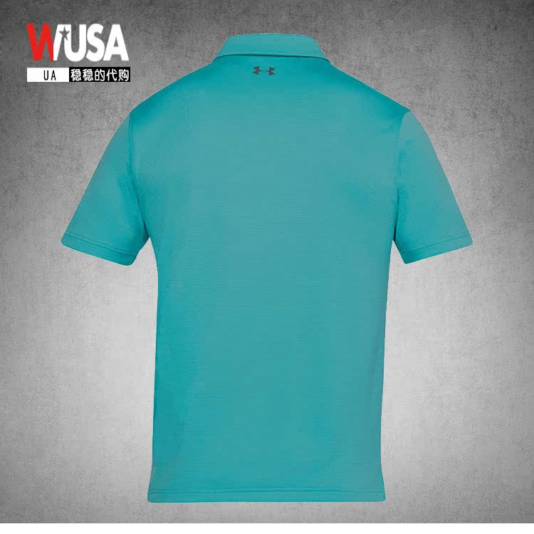 Hoa Kỳ mua UA Tech An Dema golf polo áo sơ mi nam ve áo màu rắn kinh doanh áo thun ngắn tay áo polo mlb