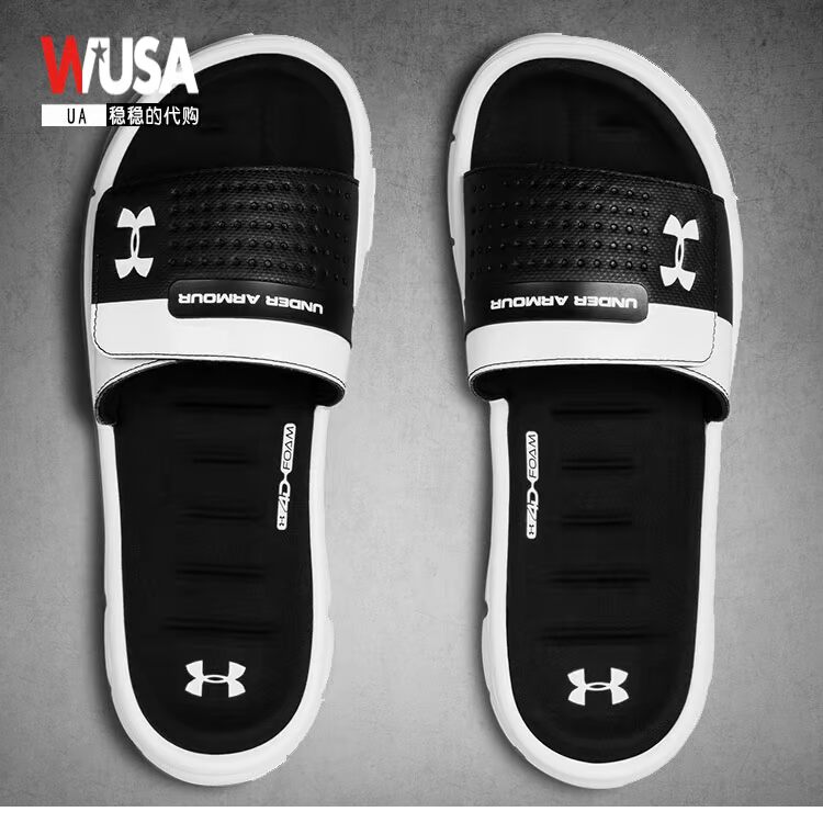 UA Mercenary IX Một đôi dép thể thao Dema cho nam mua dép ngoài trời nhẹ Velcro dép da nam