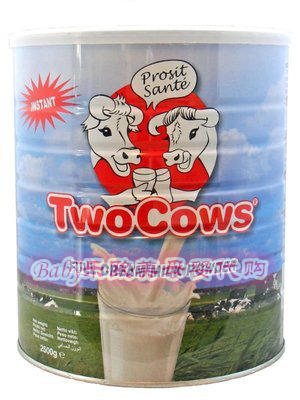 Spot direct mail Holland Shuangniu Two Cows Tao gaos Dutch shuangniu full fat high calcium milk powder 400 900g