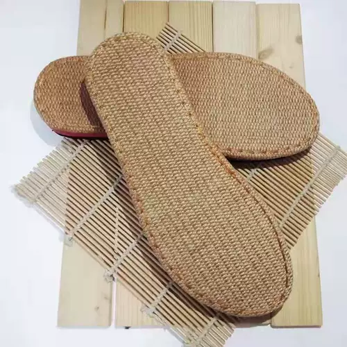 Слайдеры, тапочки, мужская нескользящая плетеная подошва на платформе для влюбленных, из хлопка и льна