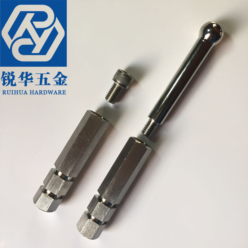 Ruihua 304 stainless steel hexagonal bolt - type sediment observation point measurement can be customized to invoice