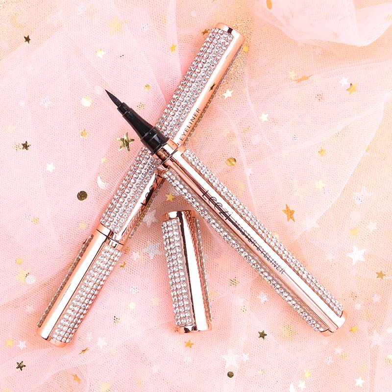 Starry sky diamond eyeliner female waterproof, sweat-proof, lasting, not smudged, not faded, extremely fine, recommended by Li Jiaqi for beginners