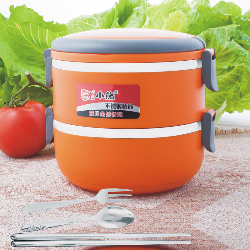 Multilayer Stainless Steel Creative Insulation Lunch Box Insulation Tipan Lunch Box Cutlery Box Cutlery Box Cutlery Box Cutlery Box