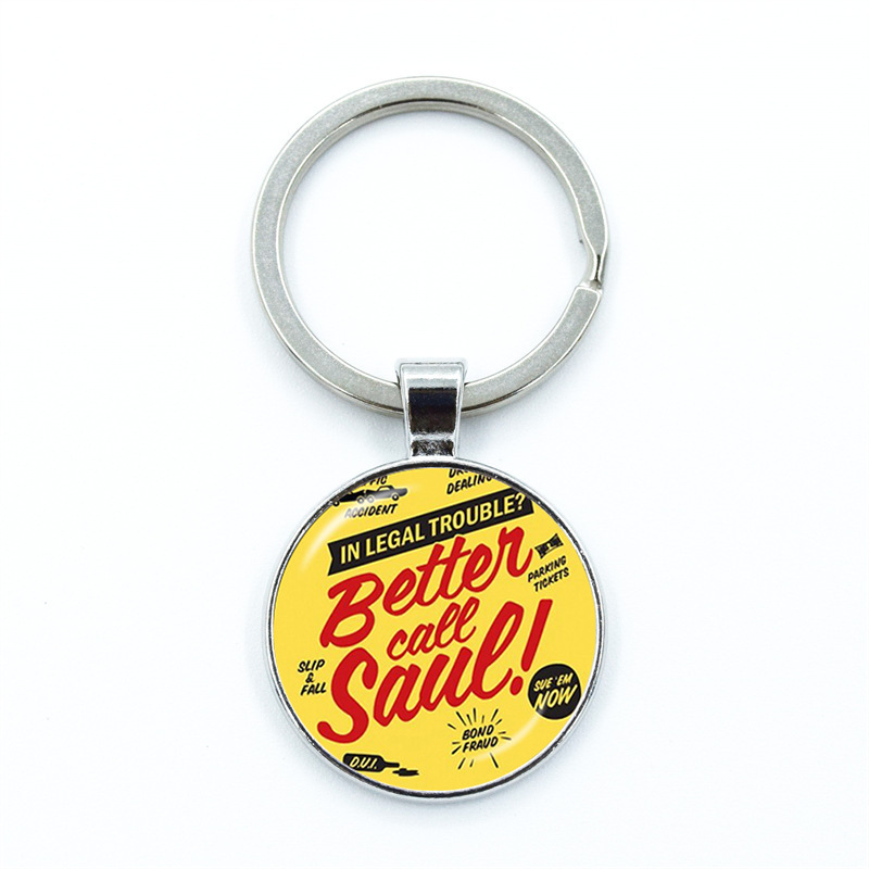 Better Call Saul Keychain, Breaking Bad Pendant, Export Gift, Personalized American Tv Series