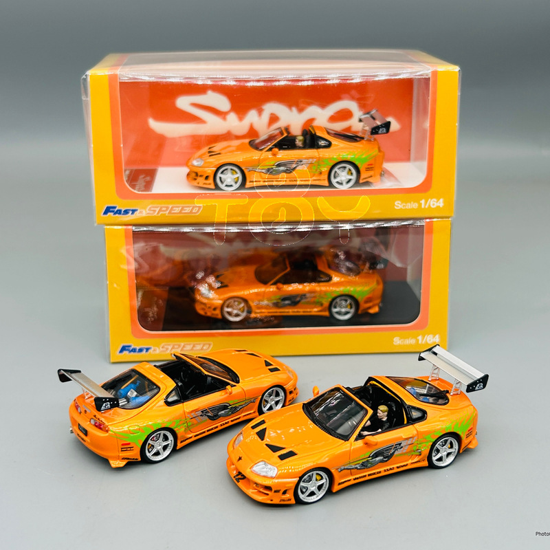 Fast Speed Fs 1:64 Speedmaster A80 Skyline Gtr R34 Fast and Furious Alloy Car Model
