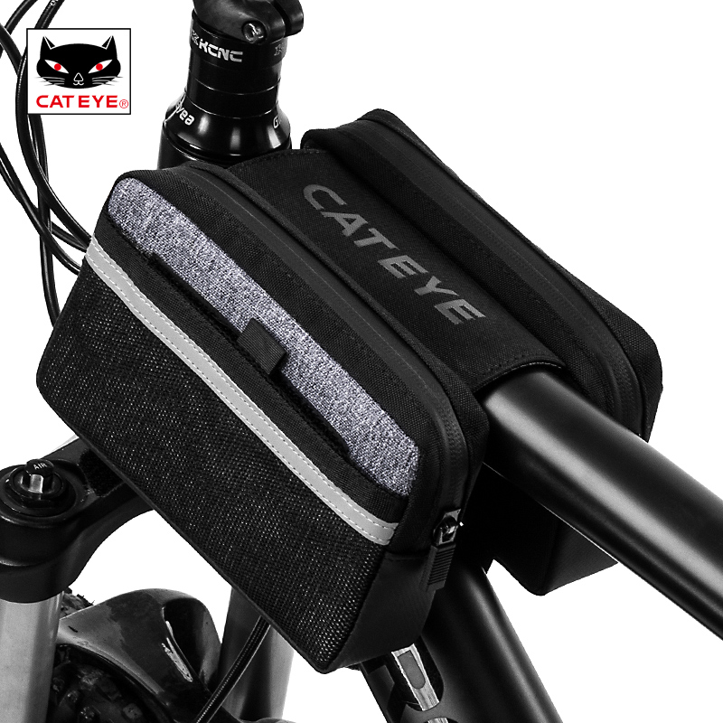 Mountain Bike Bag Front Beam Bag Bicycle Tube Bag Riding Equipment Saddle Bag