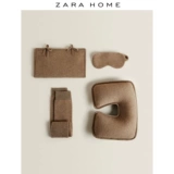 Zara, кашемировая портативная универсальная косметичка для путешествий, повязка для глаз, подушка, носки