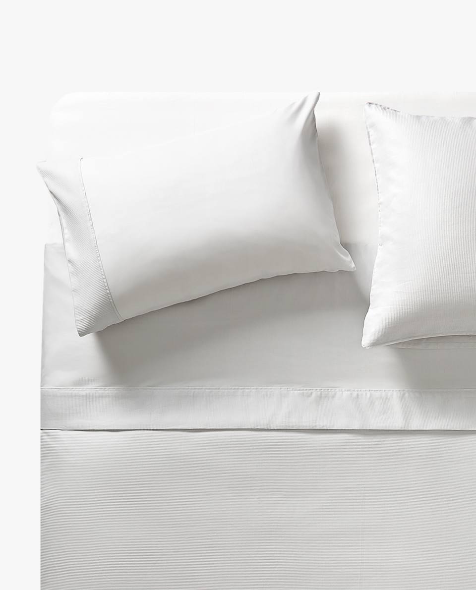 Zara Home Phong cách Bắc Âu nhà đơn giản tươi và tinh tế kẻ sọc sọc bìa 47148088802 - Quilt Covers chăn đũi
