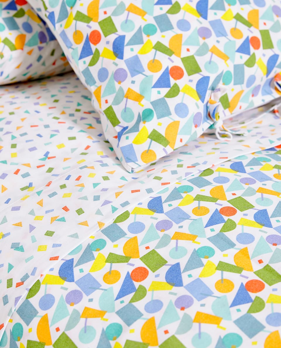 Giường in hình học Zara Home KIDS 笠 47544900999 - Trang bị Covers ga chun bọc giường spa