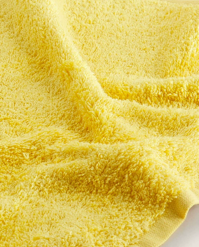 Zara Home THAM GIA Sê-ri Khăn bông màu vàng Bộ 3 miếng 30x30 44506002310 - Khăn tắm / áo choàng tắm