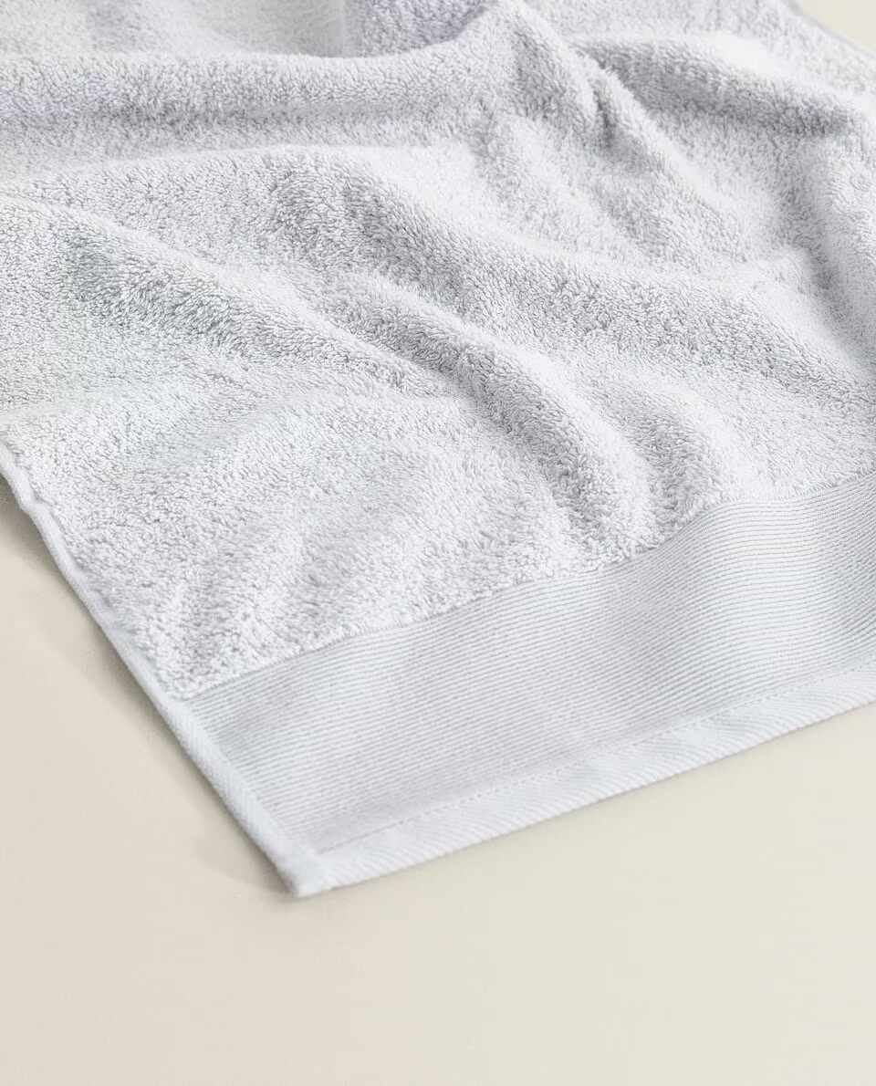 Zara Home dải cotton đơn giản giặt trẻ em dành cho người lớn khăn tắm nhỏ 41734013802 - Khăn tắm / áo choàng tắm khăn tắm to