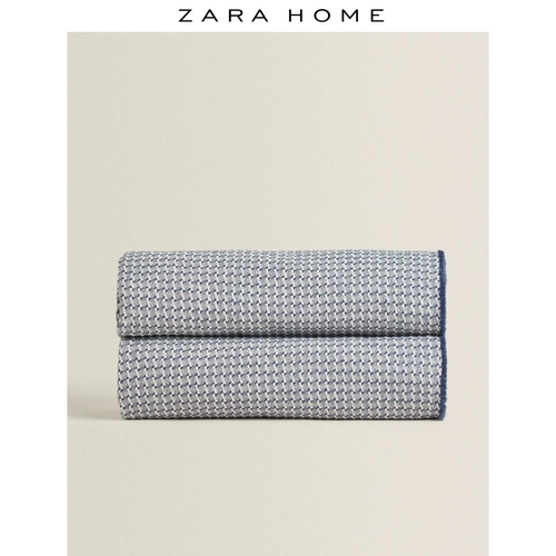 Zara Home Blue Mife Home Living Room Nap Textile Glyph 41371004400