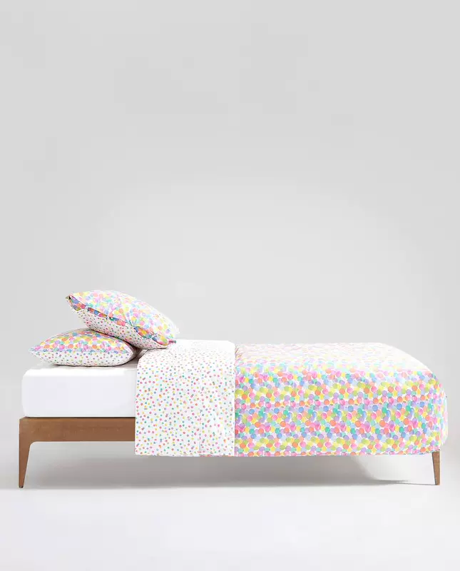 Zara Home KIDS loạt chăn in hình tròn hai mặt 47469088999 - Quilt Covers