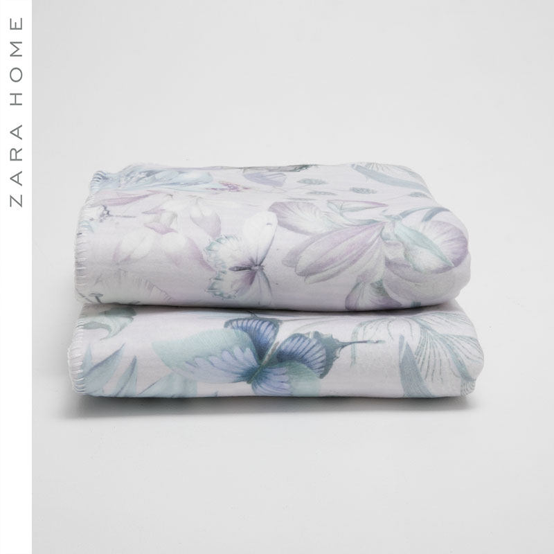 zarahome��ɫ����ӡ��ë̺49290004999-22