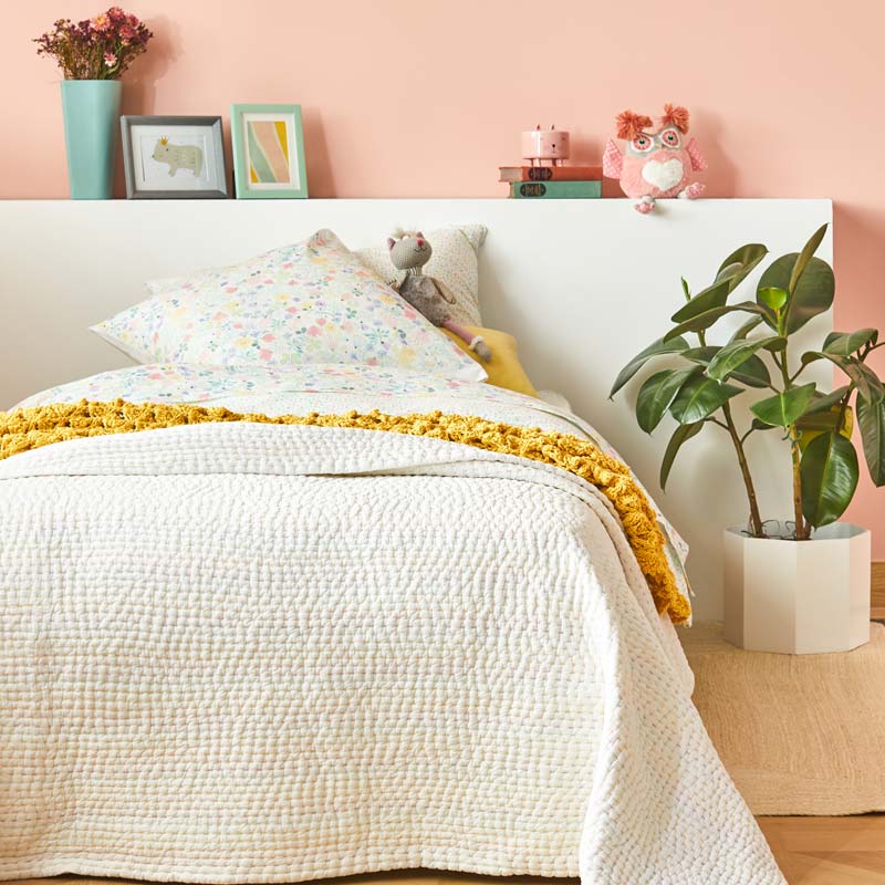 Zara nhà KIDS loạt pom-poms đa màu quilt quilt giường bìa 4799005999