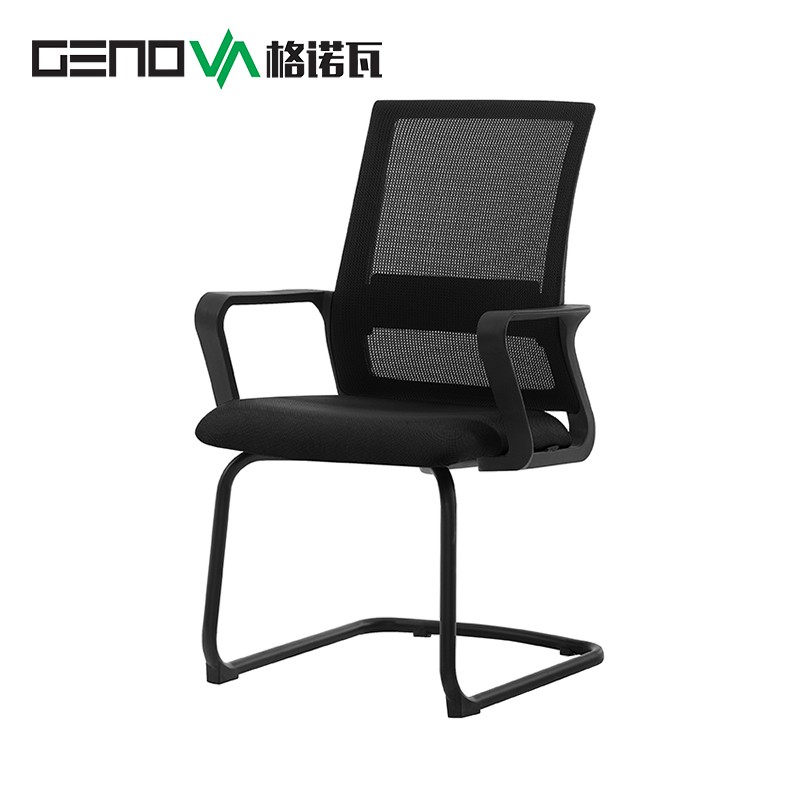 Mesh conference chair support model public chair training chair bow steel frame negotiation chair company staff chair boss desk chair