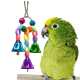 Monk Golden Sun Parrot Stand Supplies Acrylic Bell Chewing Toy Climbing Bite-resistant Puzzle Relief