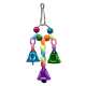 Monk Golden Sun Parrot Stand Supplies Acrylic Bell Chewing Toy Climbing Bite-resistant Puzzle Relief