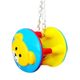 Parrot toy ball, ຂອງຫຼິ້ນຕີນ/ຂອງຫຼິ້ນຂັດຕີນ, ໜັງເສືອ/peony/black phoenix/grey parrot/King Kong chewing