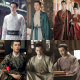 Men's round neck film and television costume Changan same style