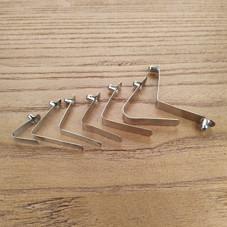 3mm-5mm V - type spring riveting spring riveting spring in retractable tube V - type positioning sheet Umbrella hollow mark cladding