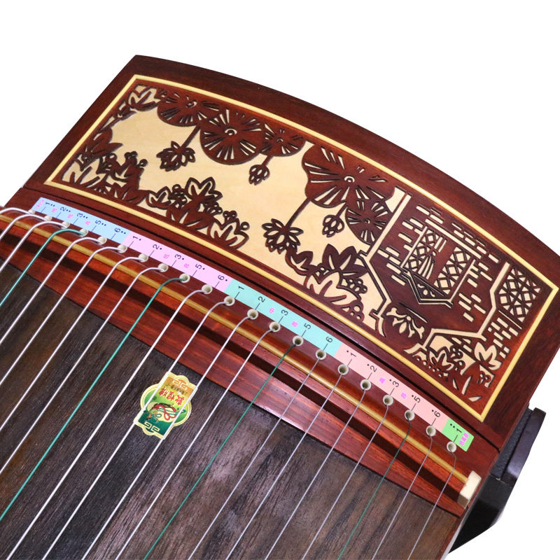 Guzheng profile post-profile Genealogy Positioning Sticker Guzheng Sound Name Comparison Table Children Adult Quick Recognition