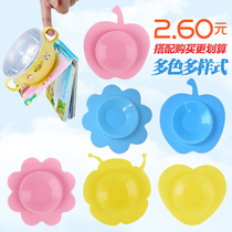 Baby Cutlery Suction Cup Sticker Baby Kids Bowl Suction Cup Reversible Suction Cup Magic Silicone Suction Cup Non-slip Bowl Mat 1pc