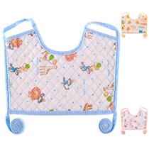 Baby eating spitting milk to feed the milk mask style Saliva Towel Lacing Pure Cotton Waterproof Vest Type Containment Mouth Newborn Baby Boy