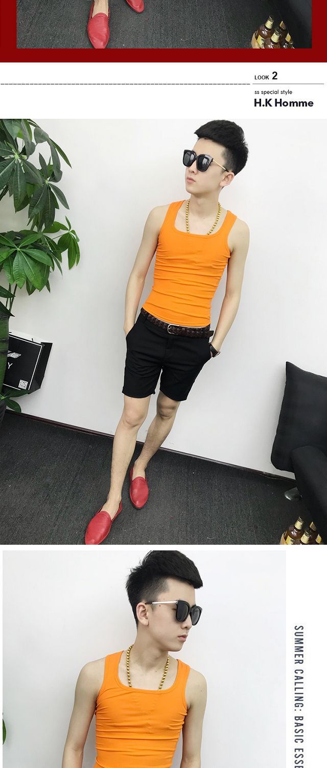 Áo vest nam cotton modal nam thể thao mỏng hè hè thoáng khí shop quần áo thể thao
