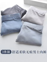 Summer thin 3-pack underwear mens boxer shorts Modal pure cotton mens underwear comfortable seamless boxer shorts
