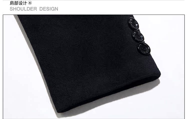 Mùa thu và mùa đông áo khoác cashmere cũ nam dài phần nút nút áo len cộng với cotton dày mùa đông quần áo kinh doanh nam áo parka nam
