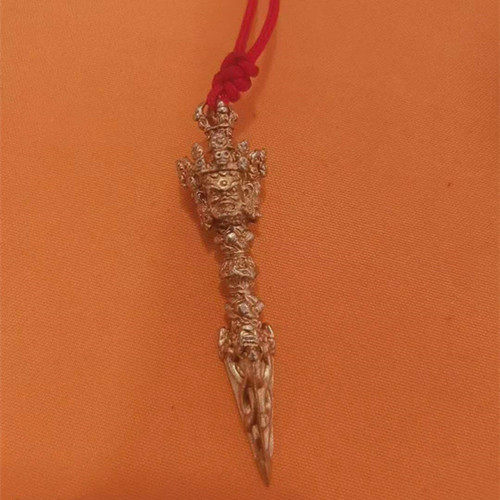 Tibet Samye Monastery Vajra Pestle Pupa Pupa Dharma Instrument Temple Marriage Lhasa Shipping 