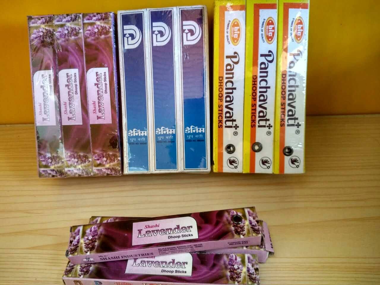 Indian Original Clothing Imported Perfume Fragrant Lavenwood Sandalwood Sandalwood Apple Fragrant small boxed with 3 sets