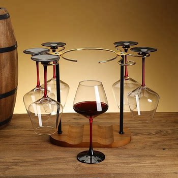 Storage wine glass red wine decanter integrated rack ornaments