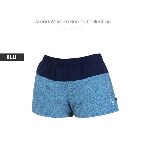 ARENA quần đi biển mới cho nữ ngoài trời nhanh chóng khô lỏng quần short thể thao giản dị bên bờ biển kỳ nghỉ quần lướt - Quần bãi biển quần áo đi biển hoa quả	