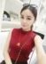 Mùa hè mới của phụ nữ phiên bản Hàn Quốc của áo cổ cao đan nửa sọc dọc - Áo ba lỗ áo khoác nỉ nữ Áo ba lỗ