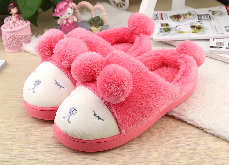 Chaussons enfants en suède pour hiver - semelle caoutchouc - Ref 1008046 Image 15