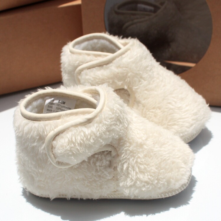 Pantoufles enfants en suède pour printemps - semelle coton - Ref 1035451 Image 21