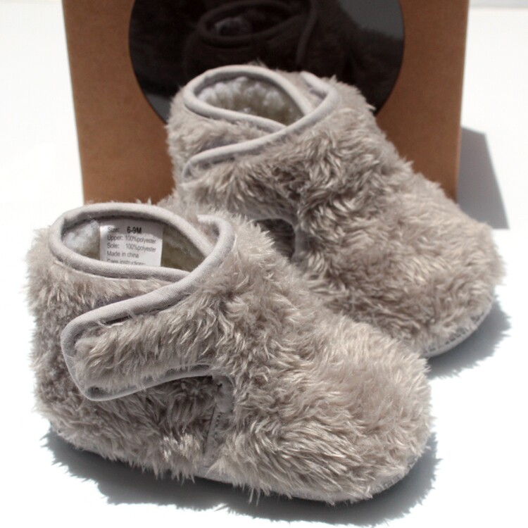 Pantoufles enfants en suède pour printemps - semelle coton - Ref 1035451 Image 22